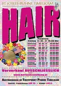 Hair 2017 - Plakat