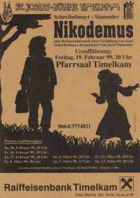 Nicodemus - Plakat